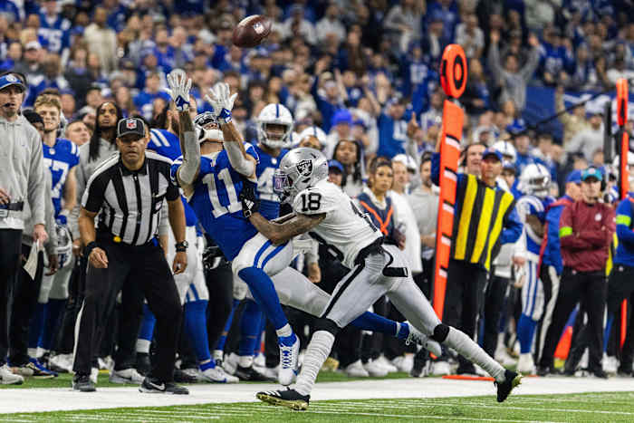 Indianapolis Colts receiver Michael Pittman Jr. finished the season with 109 catches for 1,152 yards and four touchdowns.
